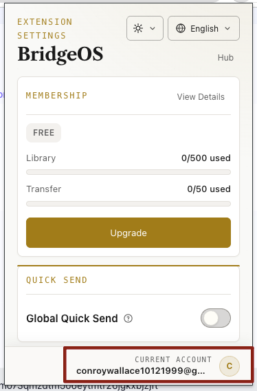 BridgeOS 登录成功